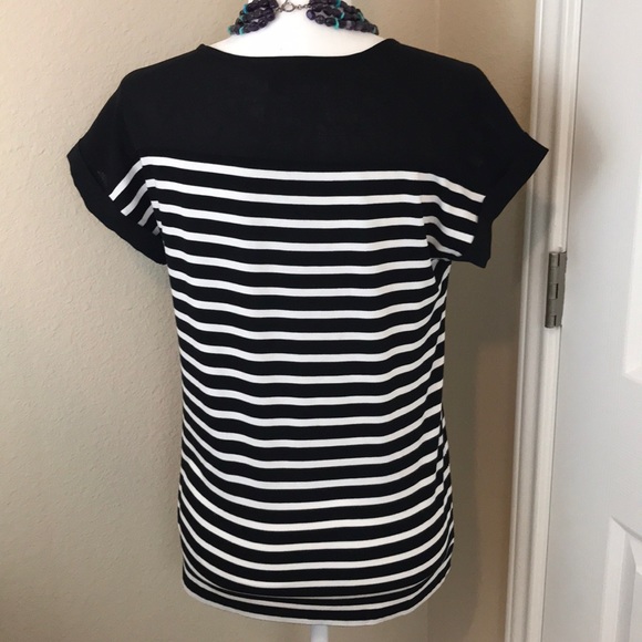 Christian Siriano Runway Style Striped Top - Picture 6 of 8